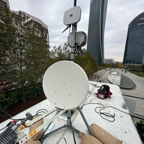 Lufthansa (Milano) - L'antenna